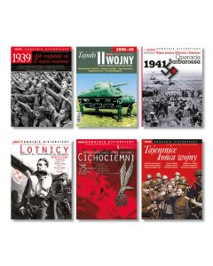 II wojna światowa. Pakiet 6 Pomocników Historycznych.