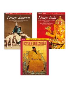 Pakiet Pomocników Historycznych - Historia Chińczyków, Dzieje Indii, Dzieje Japonii