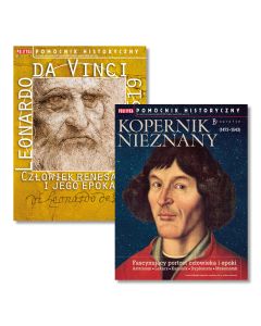 Leonardo da Vinci, Kopernik nieznany. Pakiet 2 Pomocników Historycznych Biografie